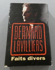 RARE CASSETTE K7 AUDIO TAPE SINGLE 2 TITRES BERNARD LAVILLIERS FAITS DIVERS