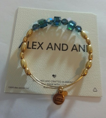 Alex and ani bangle blue - alex,