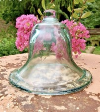 VINTAGE CLOCHE A FORCER A MELON SALADE DE JARDIN MARAICHER EN VERRE POTAGER DECO