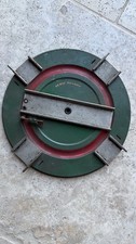 Vintage Hornby UK Platine Tournante manuel Vert Tôle pour Locomotive O Meccano