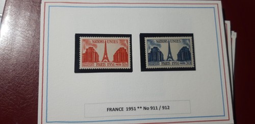 Timbres france neufs 1951 - timbres, **