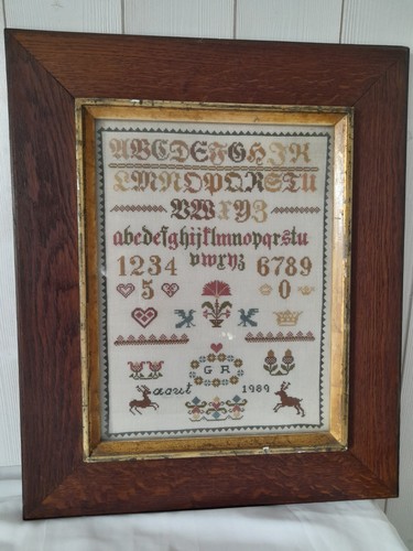 Tableau abécédaire ancien - tableau,