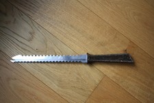 Couteau de sculpture vintage en acier inoxydable Quikut 15 1/2" - lame de pointe