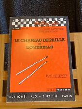 Paczynski Stroh Chapeau de paille et ombrelle partition xylophone piano Zurfluh