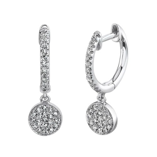 14k blanc diamant - blanc, cercle