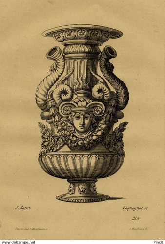 Décoration jean marot vase - décoration,