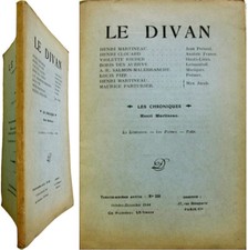 Le divan n°252 1944 Jean
