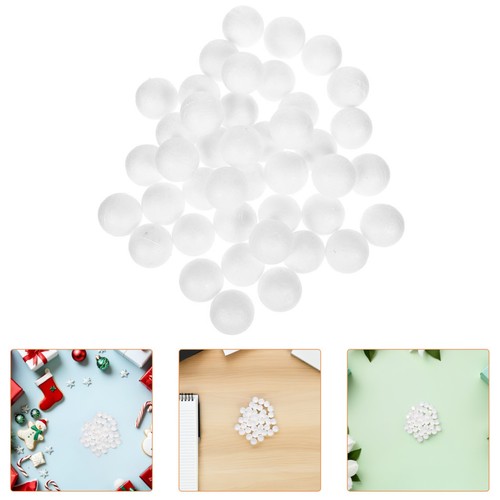 500 pcs boule blanches - 500, en