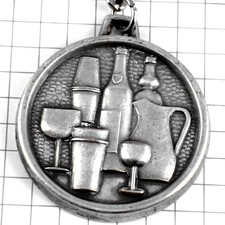 Porte-clés verre liqueur à