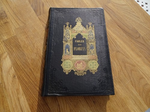Livre ancien 1852 fables - fables, de
