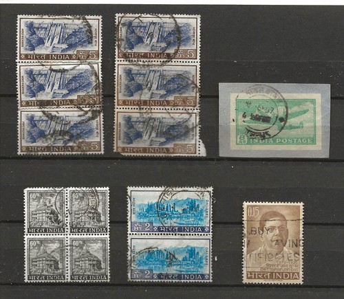 Lot timbres inde - timbres,