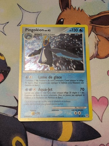 Carte pokémon pingoléon - carte,