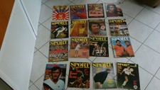 lot 16 magazines anciens -"Sport et son poster"-1971-rugby/FOOTBALL/CYCLISME...