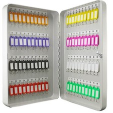 Armoire à clés à serrure fixation murale rangement 80 crochets