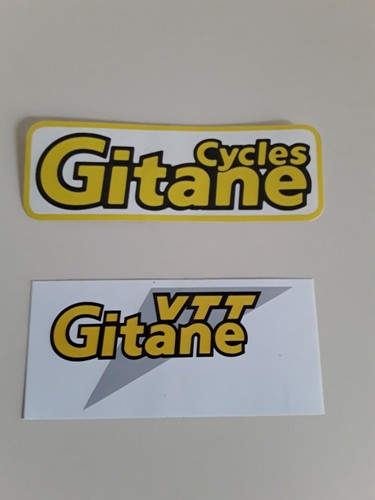 Autocollants vintages cycles - autocollants,