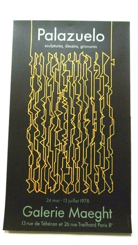 Pablo palazuelo affiche - palazuelo,