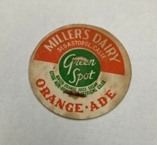 Vintage Vert Spot Orange