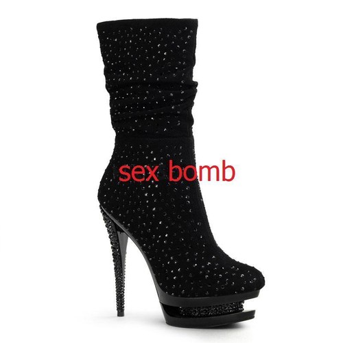 Sexy bottines daim - sexy, bottes