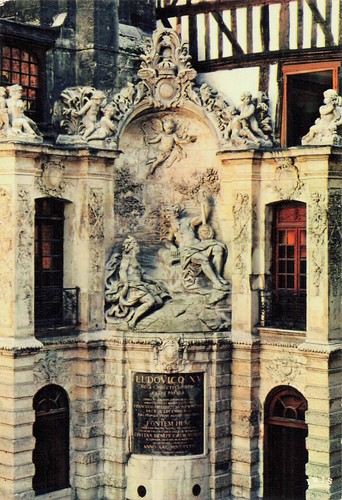 Rouen fontaine du gros - la,