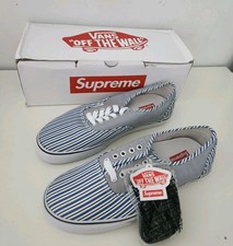 SS12 Supreme X Vans Comme Des Garçons Authentique Pro US 9,5 UK 8,5 EU 42,5 CDG