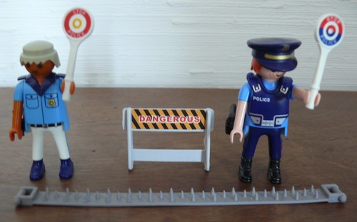 Playmobil barrage police - de,