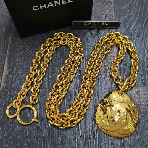 Collier pendentif chaîne - , rond