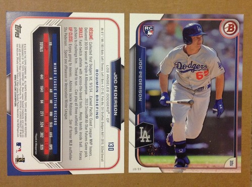 Joc pederson 130 - #130, rc
