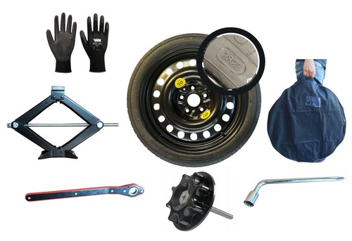 Roue secours pour - de,