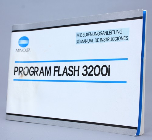 Minolta program flash 3200i - flash,