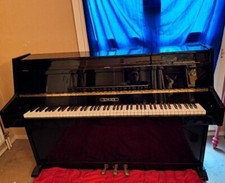 Piano droit SCHERER 106 noir laqué