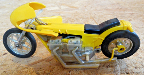 Moto jaune gyro - jet, kenner