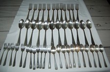 Ménagère en métal argenté 15G 84 G 18G poinçons casque, heaume PG