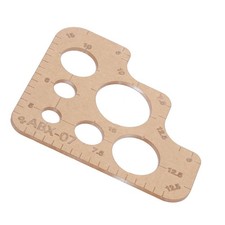 Modèle Acrylique Règle Ronde