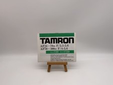 Tamron 73D/172D AF24-70Mm F/3.3-5.6 Et AF70-300Mm F/4-5.6 Manuel Allemand