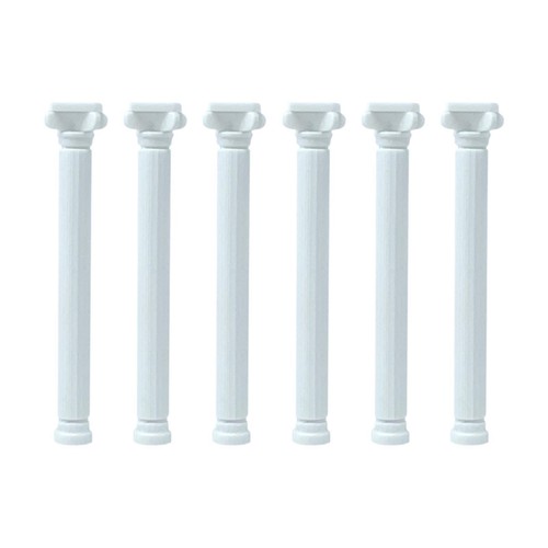 Mini colonnes romaines - 6x, mini-colonnes