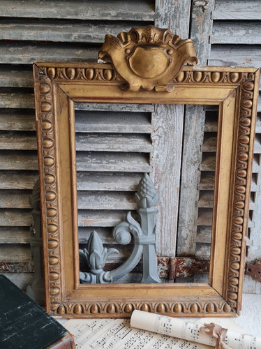 Ancien cadre bois 1900 - cadre,