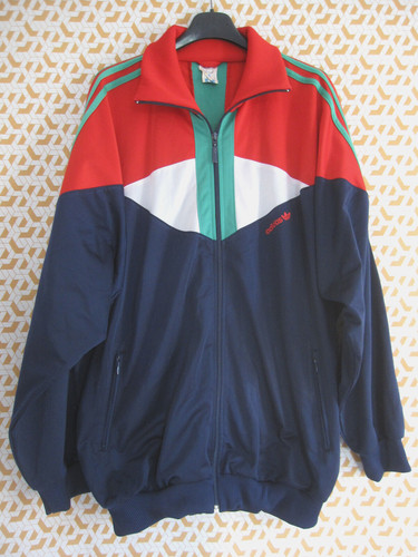 Veste adidas couleur pays - 80's,