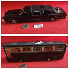 (85) Lot de 2 superbes voitures  majorettes : Limousine + Autocar