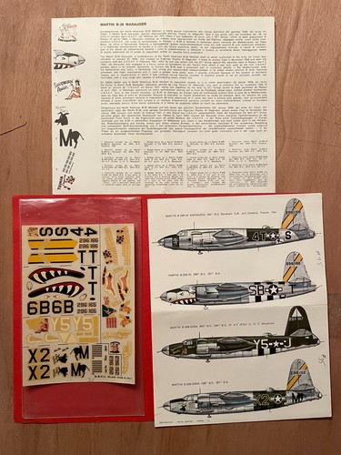 Esci decals b - decals, b-26