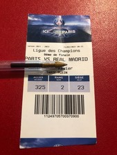 rare ticket billet - PSG /