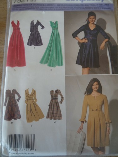 7521 patron simplicity newlook - simplicity,