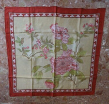 Foulard carré de soie