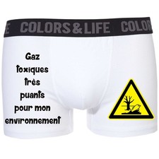 Caleçon boxer homme humour -