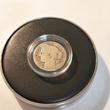 France - 1 Franc "Cérès" 1872 - Troisième République. Argent, avec capsule.