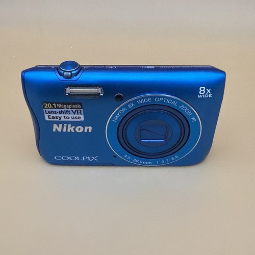 Nikon coolpix s3700 bleue - nikon,