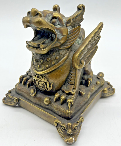 Vintage chinese bronze feng - vintage,