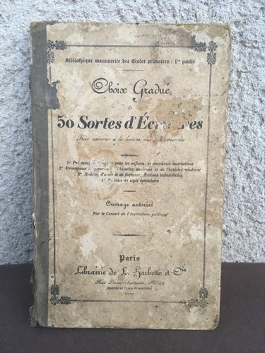Ancien livre 50 - ancien, sortes