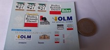 decals decalcomanie déco plaque de rallye parie dakar 2003 1/43