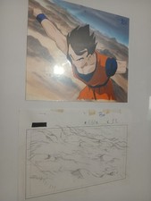 DBZ V cel ulos originaux japonais. Cellulo original de l’animé DBZ épisod262ou26