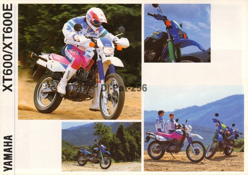 Brochure yamaha 600 xt - brochure,